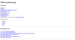 Desktop Screenshot of efalk.org
