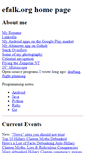 Mobile Screenshot of efalk.org